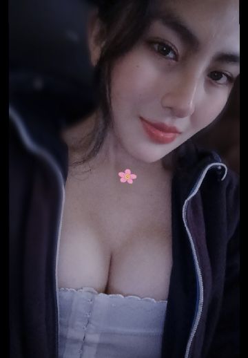 Adult woman in a bright portrait